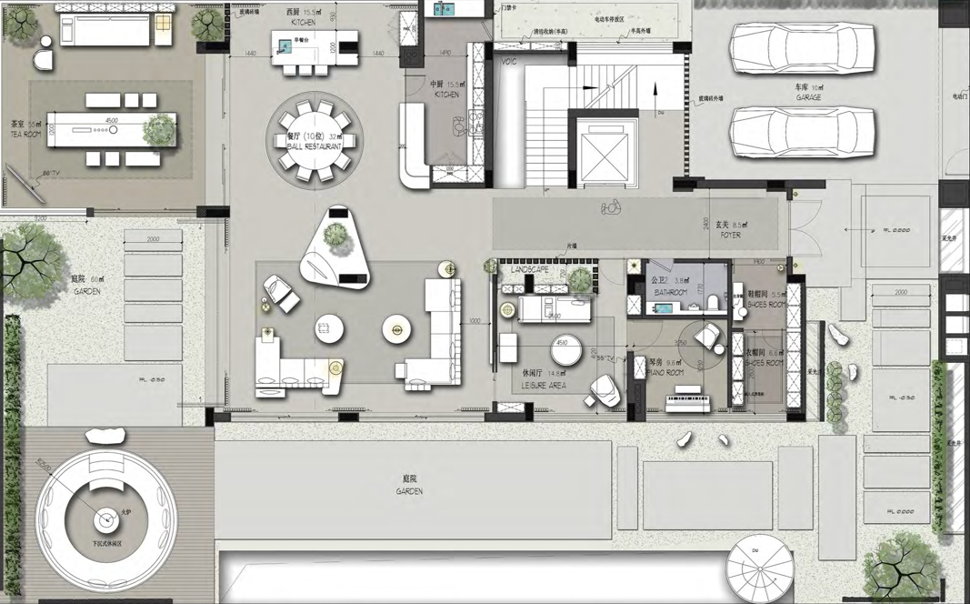 【深圳】独栋度假别墅丨设计方案PPT丨